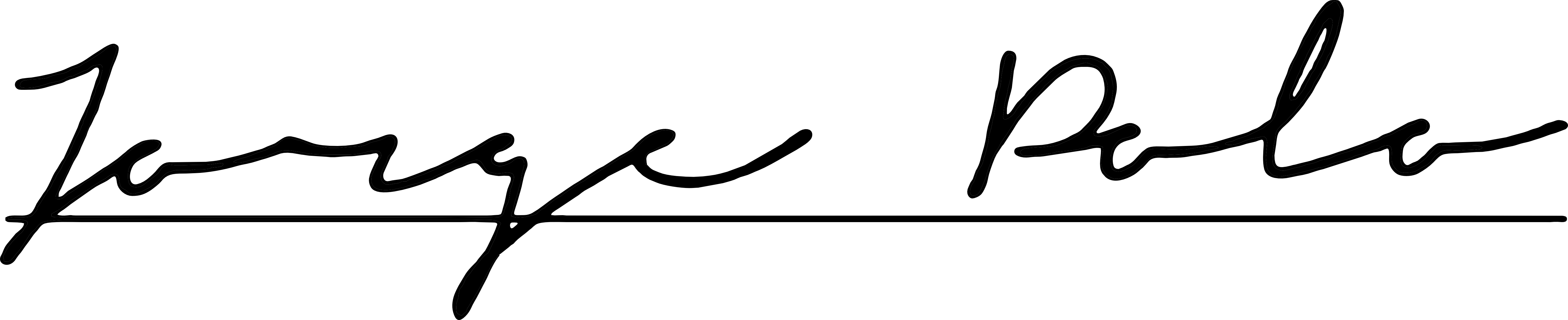 Jorge’s signature